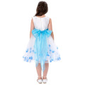 Grace Karin Sleeveless White Flower Girls Dress One Piece Birthday Party Dresses CL4607